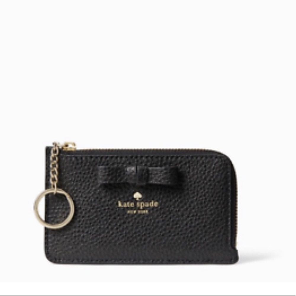kate ♠️ poppy pershing street keychain coin wallet